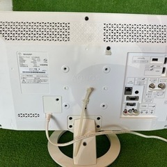 美品　SHARP 液晶テレビ LC-22K45 2017年製 22インチ