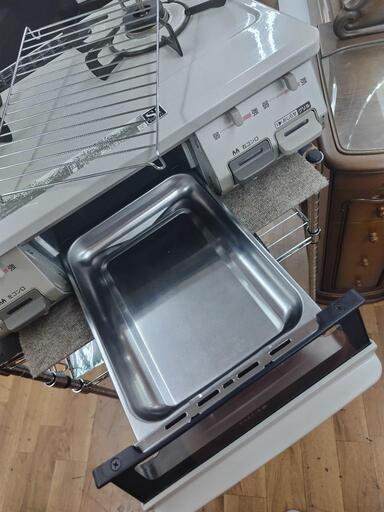 J204☆Rinnai☆都市ガスコンロ☆水無し片面焼きグリル