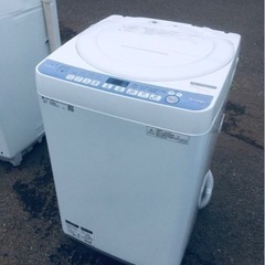 ♦️SHARP 全自動電気洗濯機【2018年製】ES-T710-W