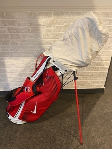 JM13998)キャディーバッグ×ゴルフクラブ17本セット 中古品【取り
