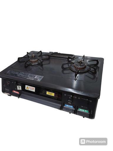 【売り切れ】パロマ　二口＋グリル付コンロ　LPガス（プロパンガス）用　PA-S42B-1R　2021年製