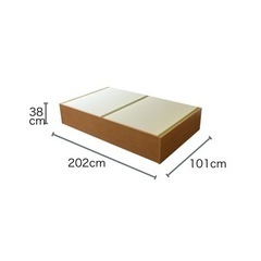[値段交渉可]シングルサイズ　畳ベッド