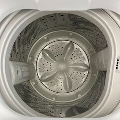 6ヶ月保証付き！！　洗濯機　ハイセンス　AT-WM5511-WH　2022　幅(W)540mm × 奥行(D)540mm ×  高さ(H)880mm