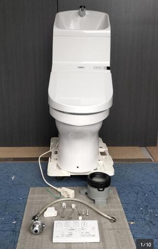 (JMY03-T3)TOTO ウォシュレット一体形便器 ZJ◆18年製◆TCF9137L型◆CS343B◆床排水◆W38.5×D79×H96cm◆住宅設備◆モデルルーム中古品