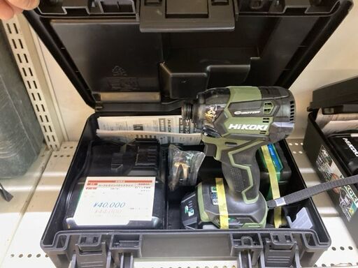 未使用　ハイコーキ　充電式インパクトセット　WH36DC2XPGSZ