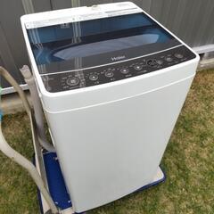 配送可✨良品✨2018年製 Haier 4.5kg 風乾燥機能付き‼️全自動洗濯機✨クリーニング済み✨家電 生活家電 洗濯機