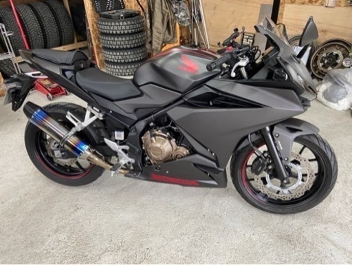 【商談中】HONDA・CBR400R・令和3年(2021年)式・走行距離5,682km・ワンオーナー・社外マフラー・名義変更込み