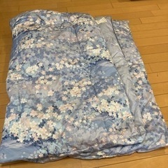 【月の友】春夏用寝具 肌掛け羽毛布団