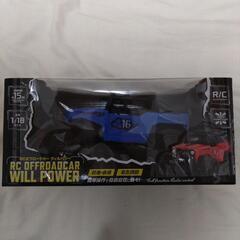 RC オフロードカー　ウィルパワー　ラジコン　車　ブルー