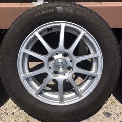 ホンダ　フリード　スタッドレスタイヤ185/65R15 アルミホイール付き4本