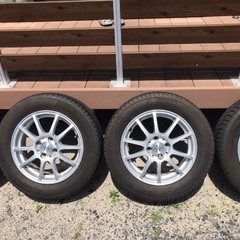 スタッドレスタイヤ185/65R15 アルミホイール付き4本