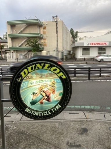 【DUNLOPリーンイン看板ライト】 DUNLOPリーンイン看板ライト】