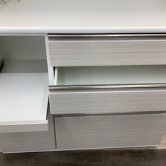 【ニトリ】ホワイト レンジボード 木製 nitori-net_5631326