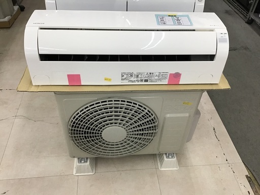 【基本取り付け工事費込価格】HITACHI/ヒタチ 〜6畳用ルームエアコン RAS-AJ22L 2021年製
