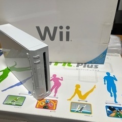 Wii本体 +Wii fit plus +コントローラー2台