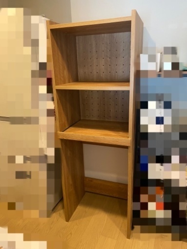 ニトリ　ゴミ箱が入るキッチンラック