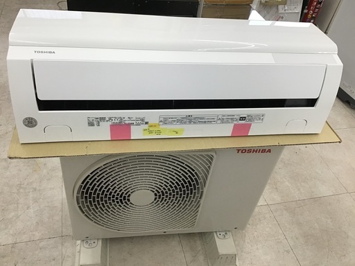 【基本取り付け工事費込価格】TOSHIBA/トウシバ 〜6畳用ルームエアコン RAS-G221M 2020年製