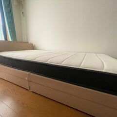 家具 ニトリシングルベッド＋ベッドフレーム