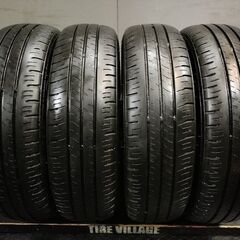 【DUNLOP ENASAVE EC300+ 155/65R14】夏タイヤ【日産 純正ホイール 4.5J4HPCD100+46】19年製 デイズ ルークス等　(VTH931)
