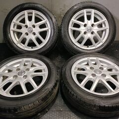 【DUNLOP ENASAVE EC300+ 155/65R14】夏タイヤ【日産 純正ホイール 4.5J4HPCD100+46】19年製 デイズ ルークス等　(VTH931)