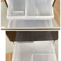 S286 ★ SHARP 3ドア冷蔵庫 （350L・どっちもドア）15年製 SJ-PW35A ⭐ 動作確認済 ⭐ クリーニング済