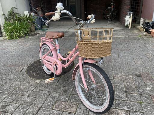 【中古】ブリヂストン　１６インチ　オートライト　子供用