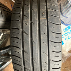 タイヤの画像載せましたWORK 18インチ　アルミホイール