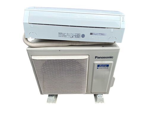 【決まりました】★Panasonic ルームエアコン　Eolia  2018年製 室内機 CS-J568C2-W 室外機 CU-J568C2 18畳用