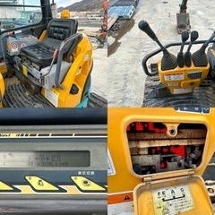 クボタ KUBOTA RX-305 ユンボ 長いアーム. ゴムパード、アームクレーン