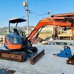 日立 ヒタチ HITACHI ZX35U-2 ショベル、3.5トンクラス ,倍速. 配管 