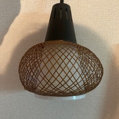 レトロ　竹　ランプ　照明