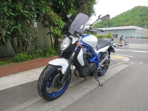 スズキ　グラディウス400(車検：令和7年6月付）実働中古美車　ABS付　ビキニカウル付　バッテリー充電済み　ナンバー登録書類付き