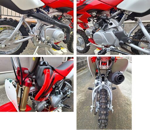 神奈川県　ホンダCRF50F 大人仕様　公道走行不可 神奈川県 ホンダCRF50F 大人仕様 公道走行不可 公道も走れるモトクロス