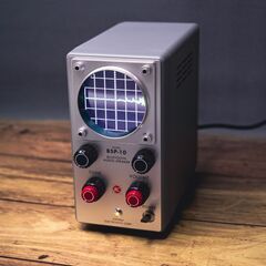 昭和レトロ計測器BluetoothオーディオスピーカーBSP-10（菊水電子 BSPシリーズ：オシロスコープタイプ）