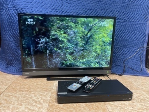 2019年製東芝テレビとブルーレイレコーダーセット