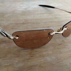 2004年 オークリー Why 8.0 磨かれた金 ゴールド レンズ サングラス