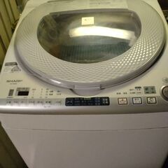 SHARP 洗濯機 8kg ジャンク品 ES-TX830 