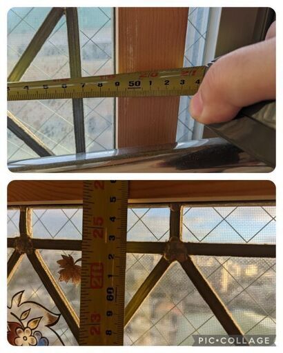 アンティーク風 ステンドグラス ハンドメイド 作家もの 訳アリ