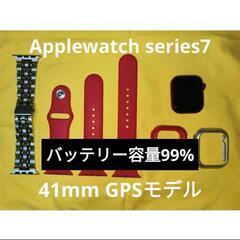 新品同様！ Applewatch series7 41mm GP...