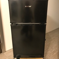 2023年製　冷蔵庫　ブラック RCT90BL(E) 耐熱天板冷蔵庫