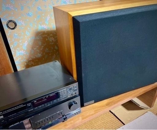 【オーディオ３点セット】中古品 Electro-Voice エレクトロボイス スピーカー SENTRY 500SFV ペア スタンド付＆DENON DCD-1600 ＆ ALPINE/LUXMAN LV-103u