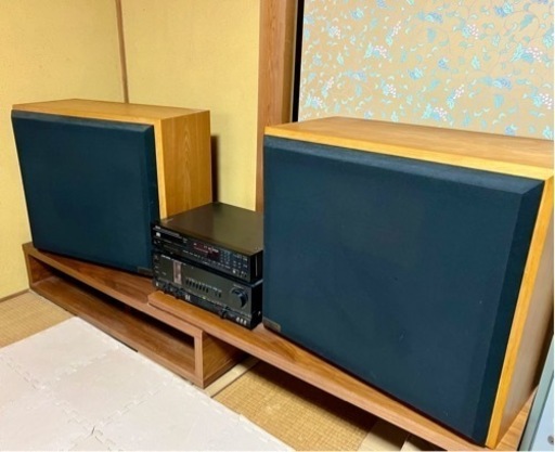 【オーディオ３点セット】中古品 Electro-Voice エレクトロボイス スピーカー SENTRY 500SFV ペア スタンド付＆DENON DCD-1600 ＆ ALPINE/LUXMAN LV-103u