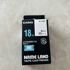 CASIO ネームランド　カートリッジテープ