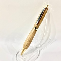 【ネット決済・配送可】木軸ボールペン【樫】
