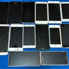交渉中　iPhone スマートフォン 14台 大量 まとめ売りセット