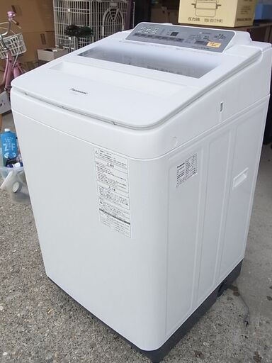 Panasonic パナソニック エコナビ 全自動洗濯機 衣類乾燥機 8kg NA-FA80H3 2017年製