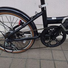 ★★★不朽の名車  美品オートライト装備【パナソニック ビーンズハウス ２０インチ ６段変速 折り畳み自転車 アルミフレーム】★★★