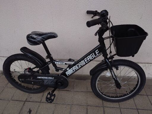 ★★★激安 ジュニア向け【アメリカンイーグル １８インチ ＢＭＸ風ハンドル 子供自転車】★★★ 激安 ジュニア向け【アメリカンイーグル 18インチ BMX風ハンドル
