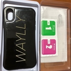 iPhone X用　Waylly Logo　ホワイト　WL8-L...