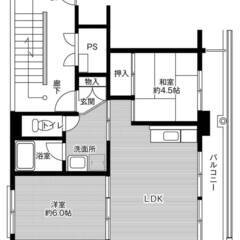 【敷金・礼金・手数料・更新料０円！】ビレッジハウスなかのめ1号棟 (504号室) - 賃貸（マンション/一戸建て）